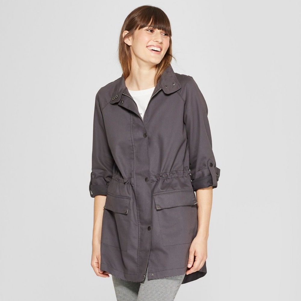 Utility jacket in Gray